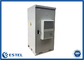 40U IP55 Outdoor Equipment Cabinet Anti-corrosie met voor- en achterdeur