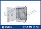 17U Kabinet van aluminium het Materiële Openluchttelecommunicatie met de Airconditioner van 300W 24VDC