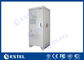 Weerbestendig Airconditionertype van 40U Openluchttelecommunicatiekabinet met Emerson Power Supply