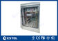 Twee deuren IP55 buiten telecom behuizing anti corrosie met rectifier power systeem