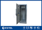 42U Air Conditioner Type Outdoor Telecom Cabinet / Double Wall Heat Insulated Communication Enclosure