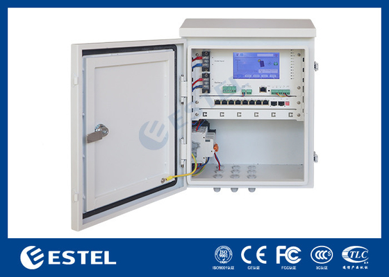 DC 3-kanaal stroom buiten zonne-aangedreven slimme monitorbox met MPPT-controller