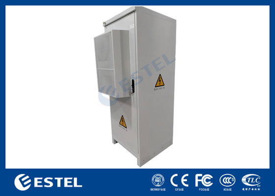 Gegalvaniseerde plaat Buiten Telecom Kabinet Met 9kW 150A Telecom Power System voor Telecom Apparatuur DC Power Supply Rectifiers