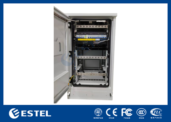 Buiten telecomkast met 24kW telecomvoeding, DC-voeding gelijkrichters telecomapparatuurkast