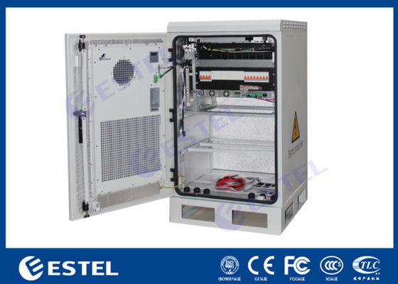 Zet het staal Openluchtmuur Opgezette Kabinet Pool Batterijtype van Bijlageequipemnt met Warmtewisselaar het Koelen op