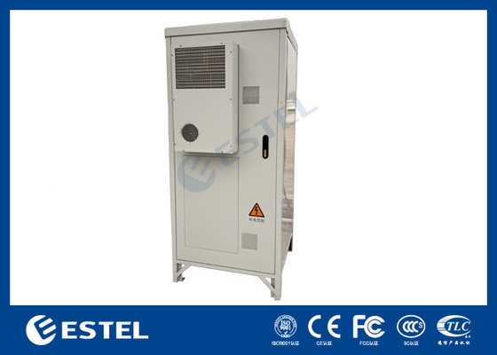 40U standaard 19 inch buitensluiting Hybride energie kast met zonne-energie en stroom systeem