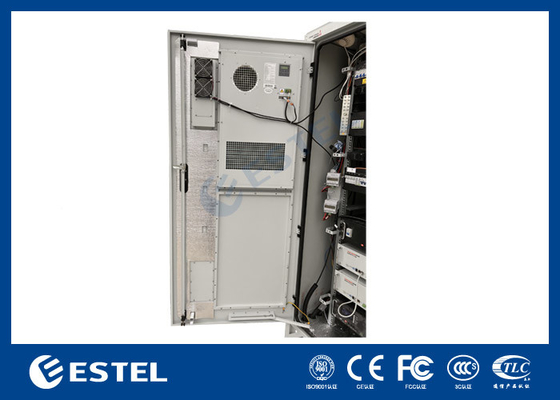 40U standaard 19 inch buitensluiting Hybride energie kast met zonne-energie en stroom systeem