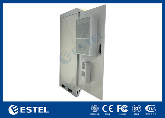 IP55 Buiten geïntegreerde kast met bewakingssysteem en airconditioning voor koeling