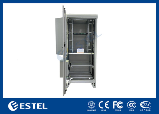 IP55 Buiten geïntegreerde kast met bewakingssysteem en airconditioning voor koeling