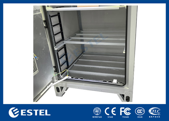 IP55 Buiten geïntegreerde kast met bewakingssysteem en airconditioning voor koeling