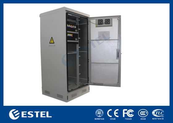 40U IP55 gegalvaniseerd staal slimme buitenkas met 1500W airconditioner
