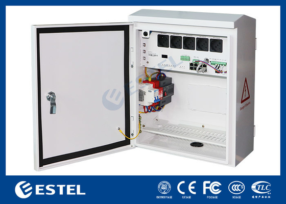 Metalen deur slimme bewaking doos met 1 kanaal AC220V stroominvoer 5 kanalen uitgang