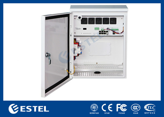 Metalen deur slimme bewaking doos met 1 kanaal AC220V stroominvoer 5 kanalen uitgang