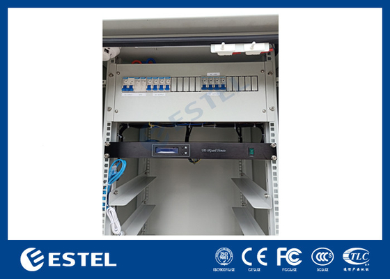 IP55 Batterijkas met een enkele wand met controle- en controle-systeem en energieverdeling