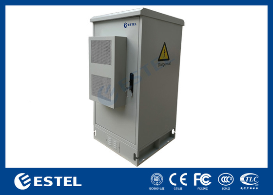 24U kasten airconditioner 650x650x1300 standaard grootte met DC48V koeling en ventilator voor koeling