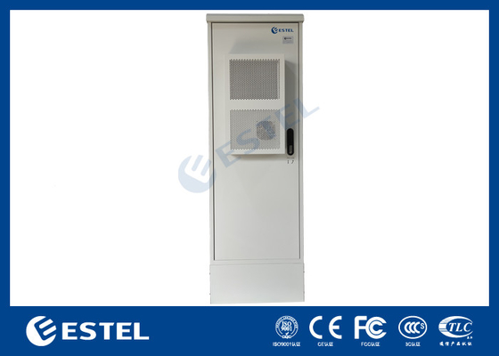 Een enkele wand 1,2 mm buiten telecom kast met AC en FSU één voordeur