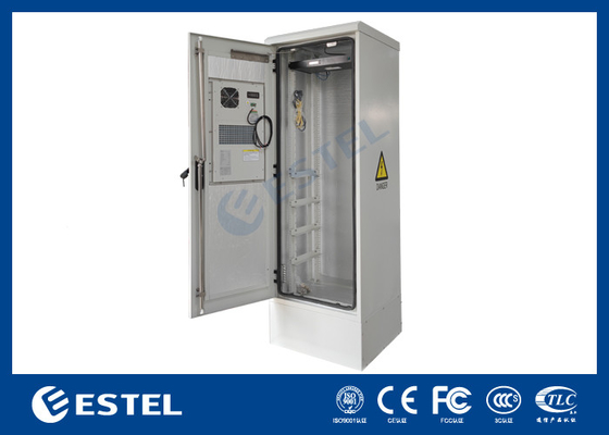 Een enkele wand 1,2 mm buiten telecom kast met AC en FSU één voordeur