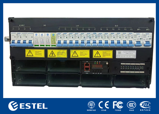 48V Plug-In Frame Power Supply 5U Hoogte 19 inch Rack Installatie met 6 Rectifier Module