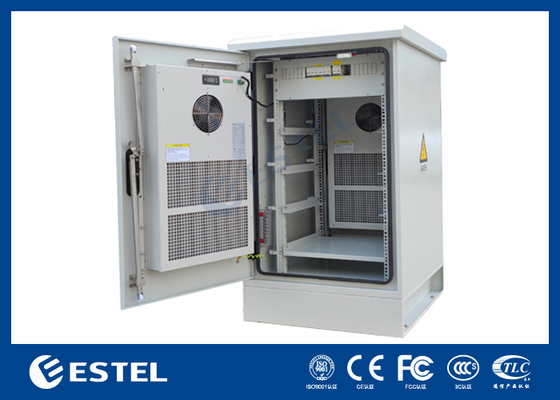 22U Outdoor Telecom Enclosure Weerbestendige elektronica kast Op maat gemaakte stroomverdeling
