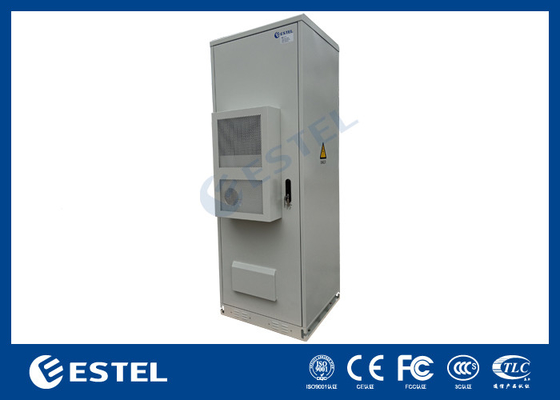 19 inch 45U Makkelijk te monteren apparatuurkas met airconditioner IP55 telecommunicatie behuizing