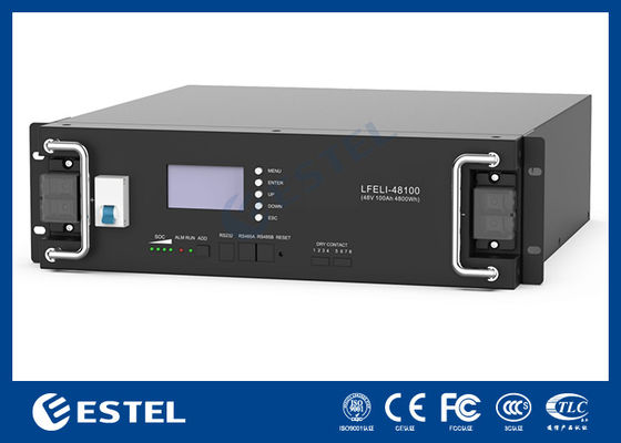 48V100Ah Lithium-ijzerfosfaat batterij voor telecomvoedingssysteem