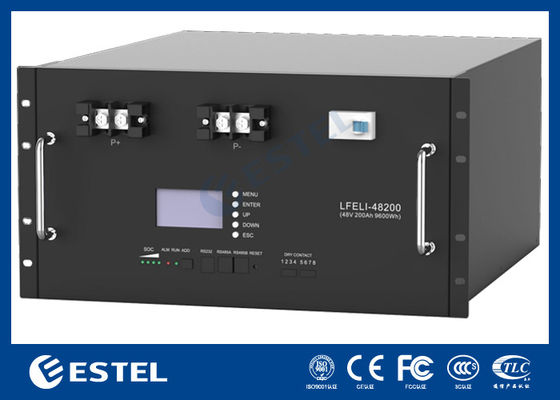 48V 200Ah Lithium Iron Phosphate Battery LiFePO4 Battery voor Telecom Power System Buitenbatterijkast