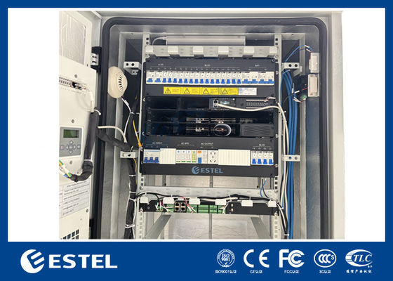 30kw 9U Rack Gemonteerd Intelligent Telecom Rectifier Stroomdistributiesysteem met LLVD BLVD