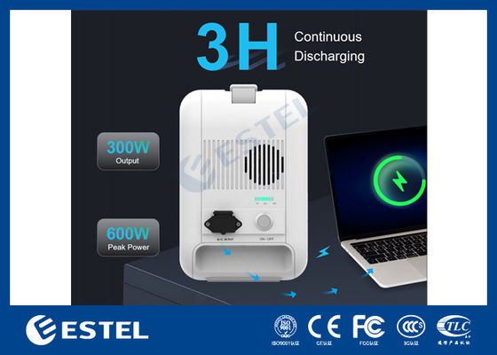 ESTEL eCandle 1KWH Draagbare elektriciteitscentrale LiFePO4 Batterij Zonne-opladen 300W Output UPS Backup