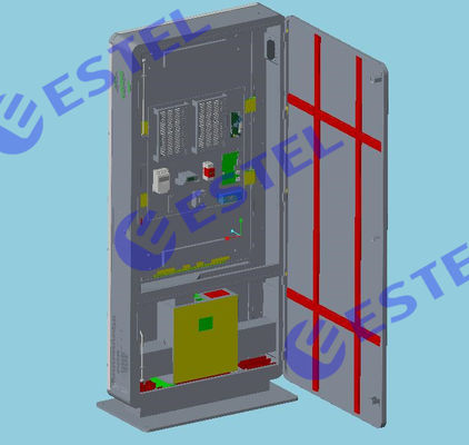 Kiosk/LCD de Airconditioner500w 220VAC 50Hz Hoge Precisie van het Monitor Openluchtkabinet
