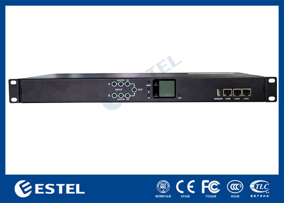 200-240VAC 2x16A-dual-input-geschakelde rack-PDU met KN-1-beschermingsbewaking