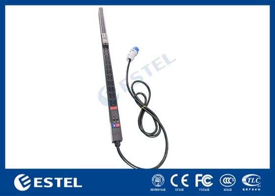 32A 200-240V AC-stroomverspreidingsunit Verticale omgekeerde rekmontage PDU C13/C19