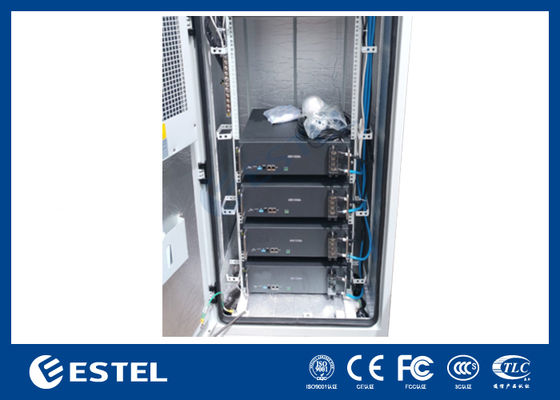Buiten Telecomkast met 18kW 300A Telecom Voedingssysteem voor Telecomapparatuur DC Voeding Gelijkrichters