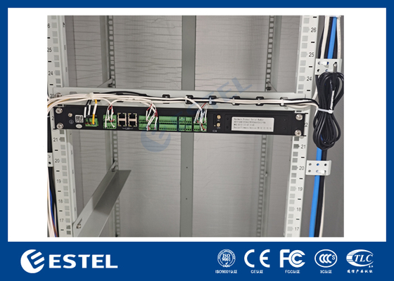 Power Rectifier 32U Outdoor Telecomkast met 18kW Telecom Voedingssysteem en Milieubewakingsunit