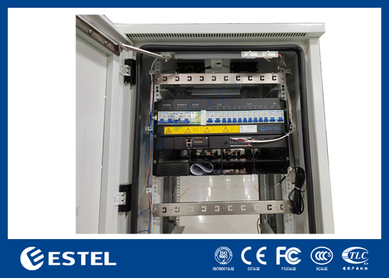 Buiten telecomkast met 24kW telecomvoeding, DC-voeding gelijkrichters telecomapparatuurkast