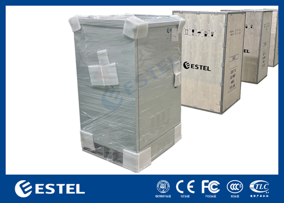 Buiten telecomkast met 24kW telecomvoeding, DC-voeding gelijkrichters telecomapparatuurkast