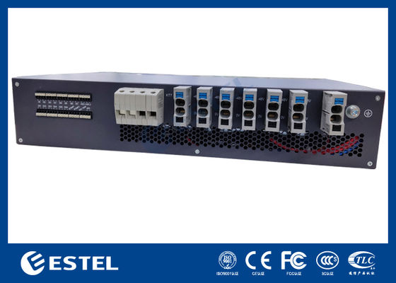 -48VDC Telecom Voedingssysteem met 9kW Vermogen en Externe Bediening en Monitoring Functies