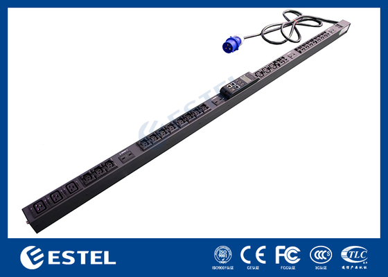 Intelligente stroomverdeeleenheid (PDU) met 8 stopcontacten 16A 250VAC RS-485 communicatie