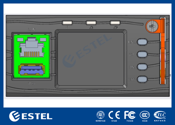 4-12kW 5U Subrack Telecom Gelijkrichter Systeem en DC Voedingssysteem voor Industriële Toepassingen