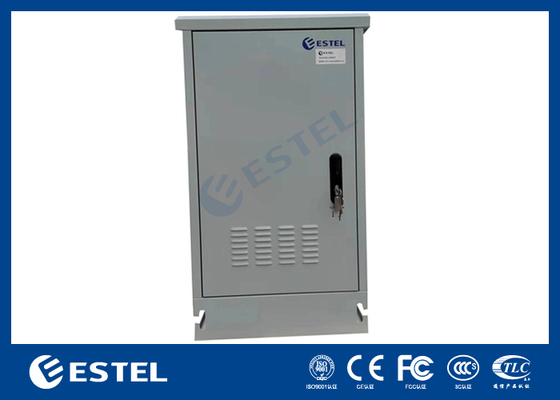 IP55 22U Buitenbatterijkas met ingebouwde 9KW 48VDC rectifier power system voor telecomtoepassingen