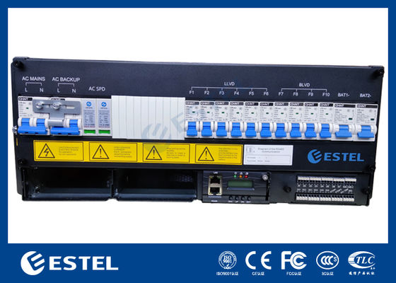 Heavy Duty Industrial Telecom DC Rectifier System voor redundante stroomvoorziening in missiecritische infrastructuur