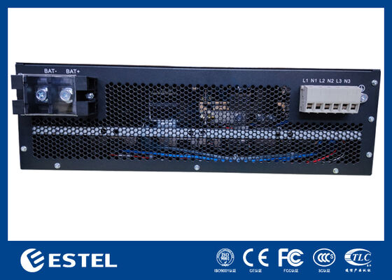 One-stop Telecom 18kW 3U Rack-Mount DC Voedingssysteem, Modulaire 3kW Gelijkrichters, >96% Efficiëntie