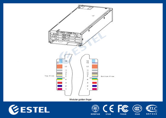 Communicatie-invertermodule met 3 poorten en intelligente monitoring voor netwerkbeheer