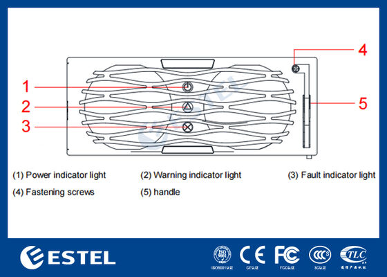 Communicatie-invertermodule met 3 poorten en intelligente monitoring voor netwerkbeheer