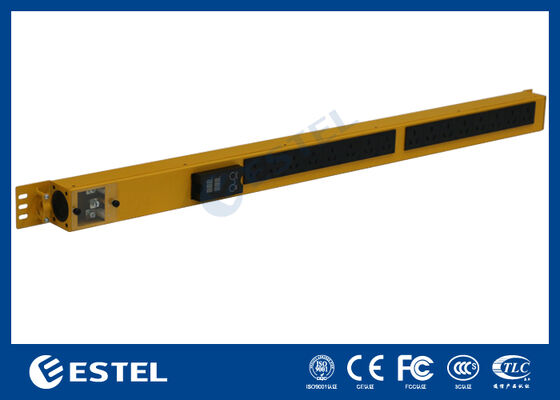 Smart Power Distribution Unit Rack Mount Biedt stroombeheer met ingebouwde spannings- en stroommeter voor nauwkeurige monitoring