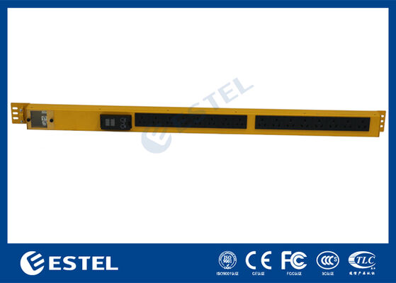 Smart Power Distribution Unit Rack Mount Biedt stroombeheer met ingebouwde spannings- en stroommeter voor nauwkeurige monitoring