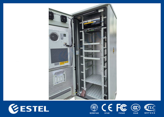 24kW Telecom Rectifier Power in Temperatuurgecontroleerde IP65 Buiten 38U Behuizing