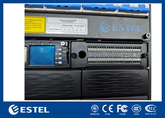 SNMP RS232 RS485 Op maat gemaakte telecom-energiesystemen voor buitencommunicatie