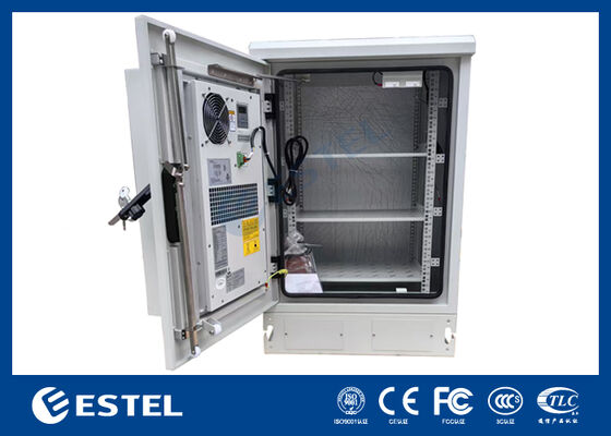 16U Buitenbehuizing voor Telecommunicatie-infrastructuur met Airconditioner Koeling
