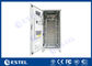 Weerbestendig Airconditionertype van 40U Openluchttelecommunicatiekabinet met Emerson Power Supply