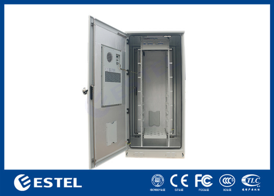 DC48V 40U 1.2mm SS Openlucht het Basisstationenergie van het Telecommunicatiekabinet - besparing